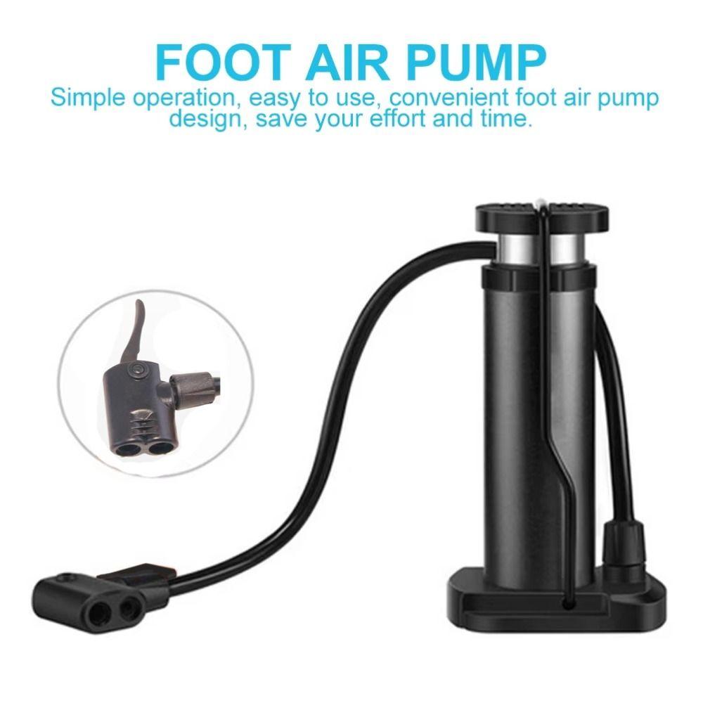 Aluminium Zinc Zinc Alloy Biking Air Pump Mini Bike Foot Pump Bicycle Inflator Pump  Outdoor