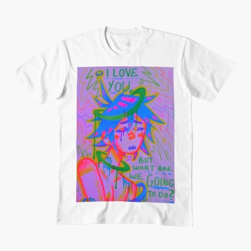 2026 Summer New The Mountain Album Gorillaz 2-D Graphics Cotton Unisex Shirt Vintage Fashion Y2k Short Sleeve Tshirt Fan Gift