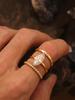 Набор колец из стерлингового серебра S925 с муассанитом 3 карата, marquise, Fine Jewelry, подходит для подарка на день рождения, годовщину