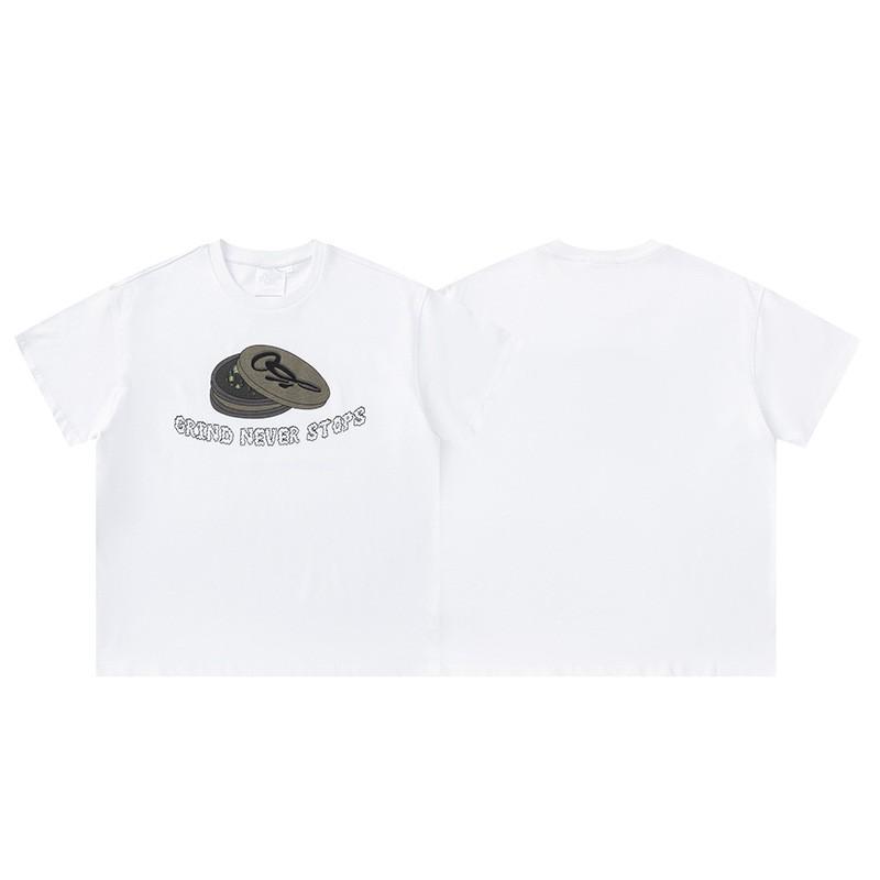 Unisex Cotton Graphic Tee Streetwear Crew Neck Short Sleeve Casual T-Shirt Teens Adults