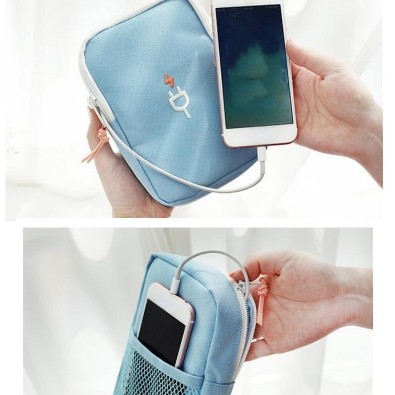 Дорожная сумка для гаджетов, цифровая зарядка, сумка для кабеля передачи данных, сумка для хранения электронных аксессуаров, чехол для USB-порта питания, органайзер