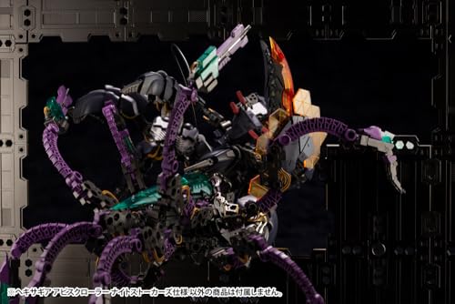 Kotobukiya Hexa Gear Abyss Crawler Версия Night Stalkers, Пластиковая модель масштаба 1/24, Приблизительно 150 мм в длину