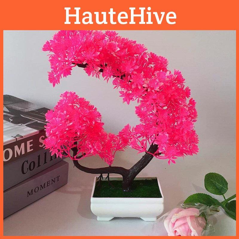 Flowers Simulated Chrysanthemum Green Plants Bonsai Decoration Desktop