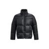 ColdGear Infrared Fleece Collar Training Down Jacket Men Outerwear Black 1378828-001