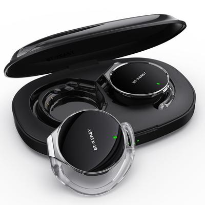 Беспроводные наушники Bluetooth с 52 часами работы, складные, спортивные, безболезненные, черные, 5.4, с клипсой, для музыки, наушники открытого типа, дизайн, легкие, гарнитура, для ношения,