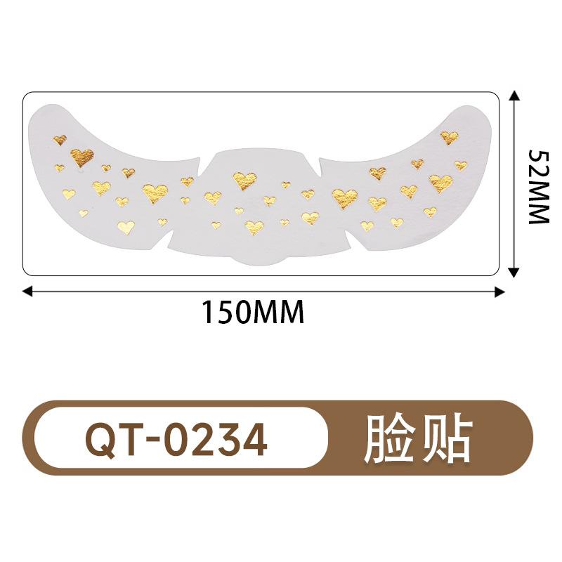 Временная татуировка веснушек Бронзовый Горячее серебро Водостойкий Потостойкий Стойкий Наклейка веснушек Блестящая Звезда Макияж Вечеринка Макияж