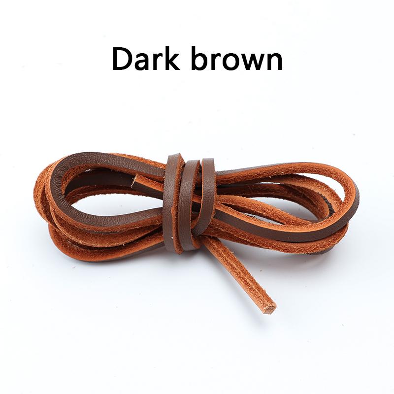 Новые высококачественные плоские шнурки однотонные кожаные шнурки для обуви классические разноцветные шнурки для повседневной обуви уличные шнурки для ботинок унисекс