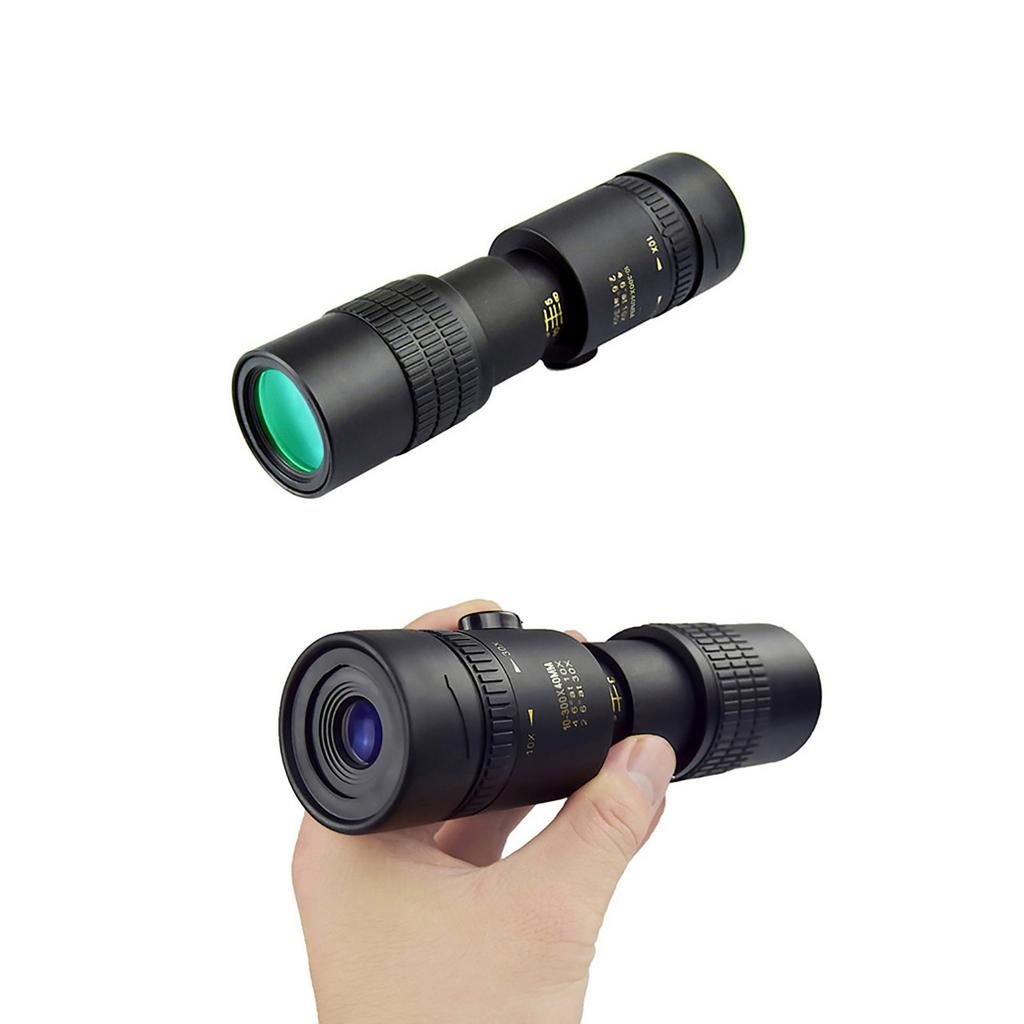 (Курица Кунг Пао)Портативный монокулярный телескоп с супертелеобъективом 4K 10-300X40 мм и зумом