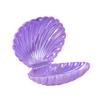 Sea Shell Candy Box Mermaid Shell Treat Container Plastic Chocolate Box Jewelry Holder for Wedding Birthday Shower Decoration