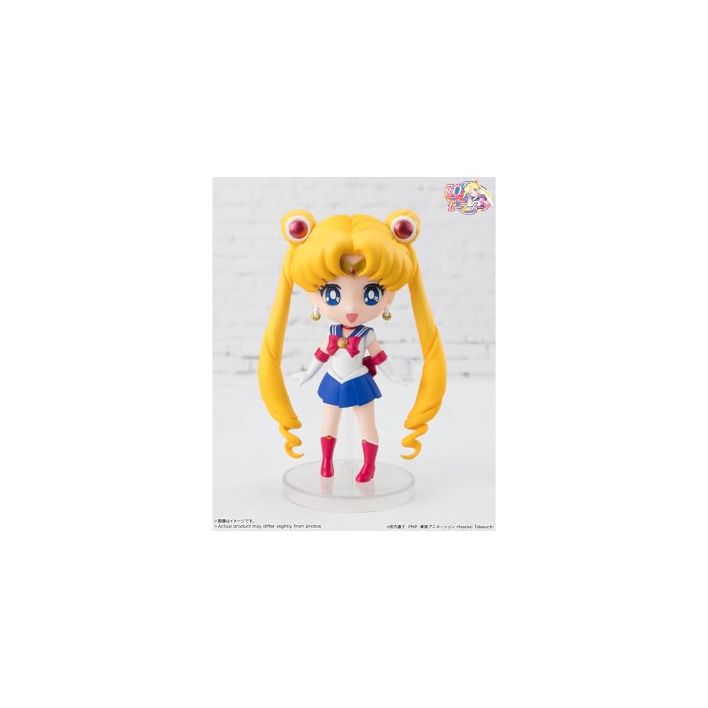 TAMASHII NATIONS Figuarts Mini Сейлор Мун R Кристальный Звездный Компакт Издание 90мм ПВХ АБС Окрашенная Фигурка
