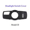 LHD RHD Car Headlight Lamp Rotary Button Foglight Switch Cover Panel For BMW 5 5GT 6 7 X3 X4 Series F10 F11 F07 F06 F01 F25 F26
