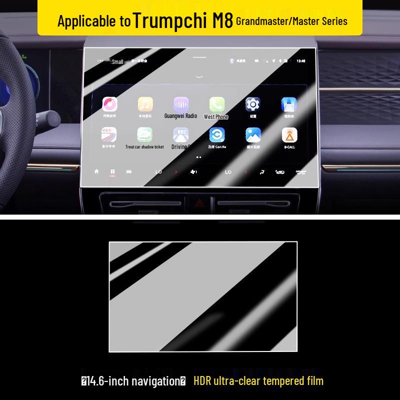 Закаленное защитное стекло для GAC Trumpchi M8, модель 26