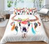 3D Cow Pattern Bedding Set Animal Print Quilt Cover Pillow Case Home Bedding Set AU/EU/US Full Size Single/Double Bed Home Decoration