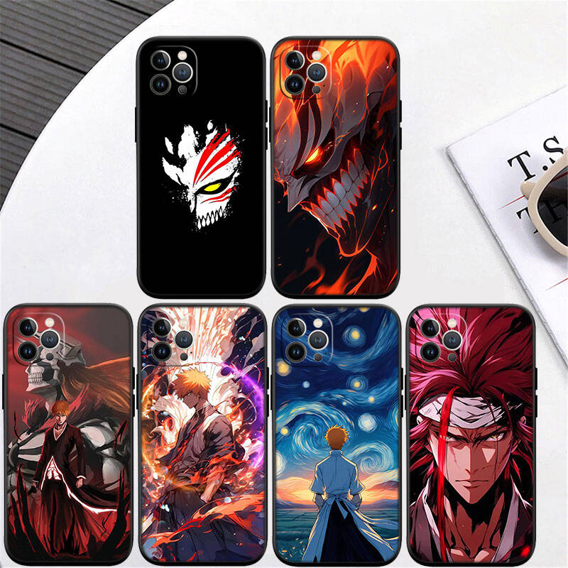 Чехол-бампер MH22 Bleach для iPhone 7 8 11 12 13 14 15 16 17 16E XS Pro Max XR X SE Air