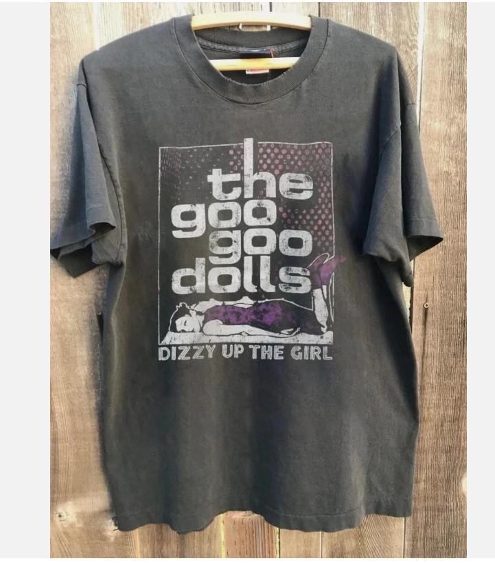 The Goo Goo Dolls Dizzy Up the Girl Album Promo Charcoal Unisex T-Shirt Unisex T-Shirt