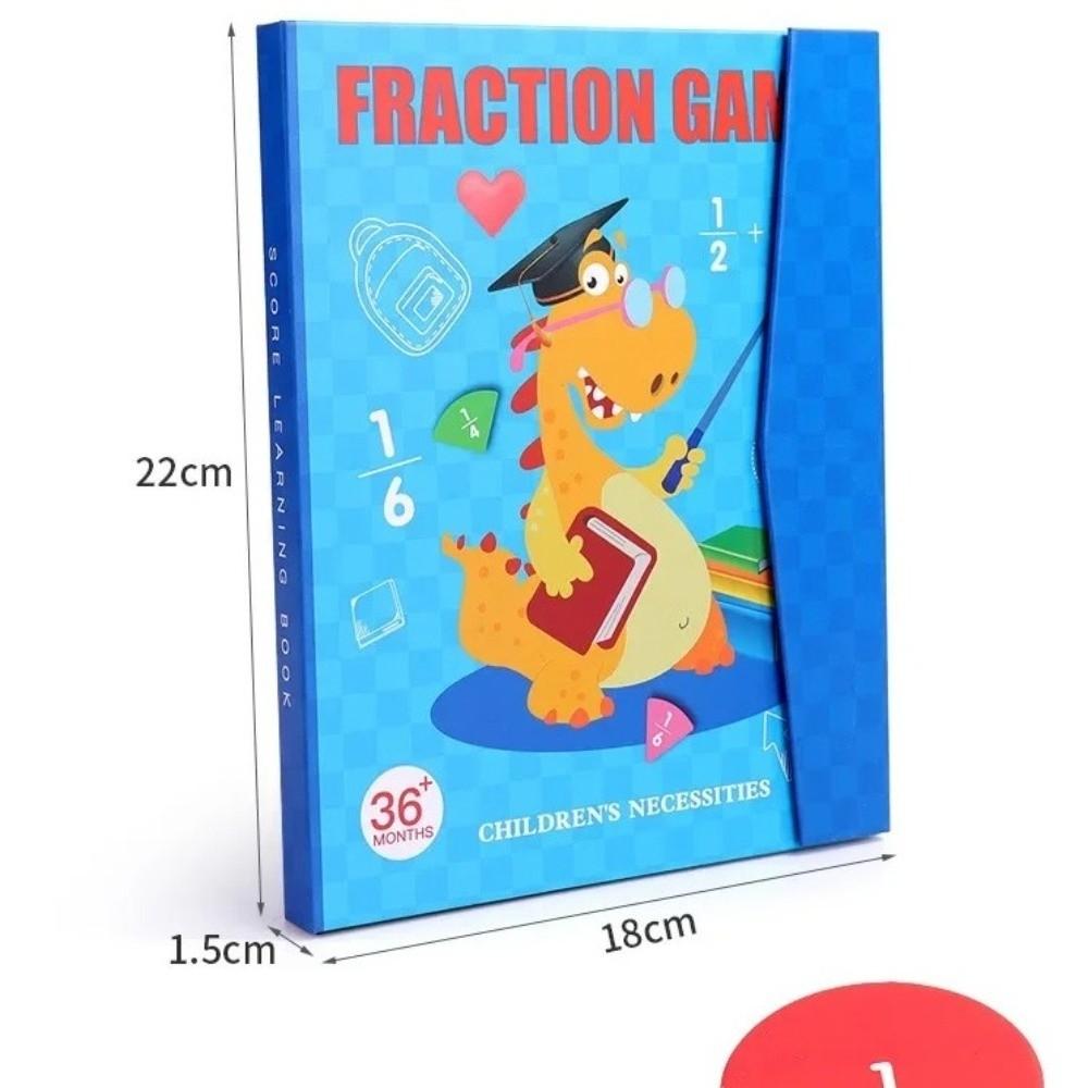 Interesting Children's Fraction Learning Board Addition and Subtraction Puzzles