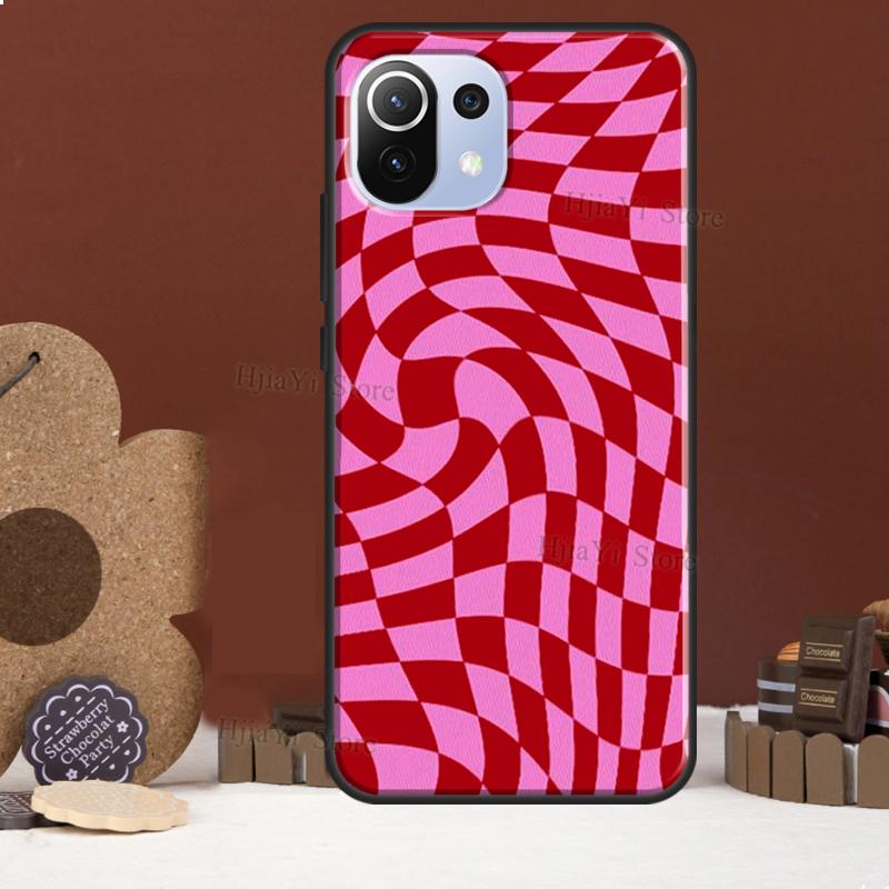 Сумасшедший клетчатый чехол для POCO F5 X3 X4 X5 Pro F4 GT C40 F3 Чехол для Xiaomi 11T 12T Pro 12 X 13 Lite Обложка