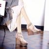 Wedge Sandals Platform Fashion Open Toe Women's Platform High Heel Peep Toe Sandals