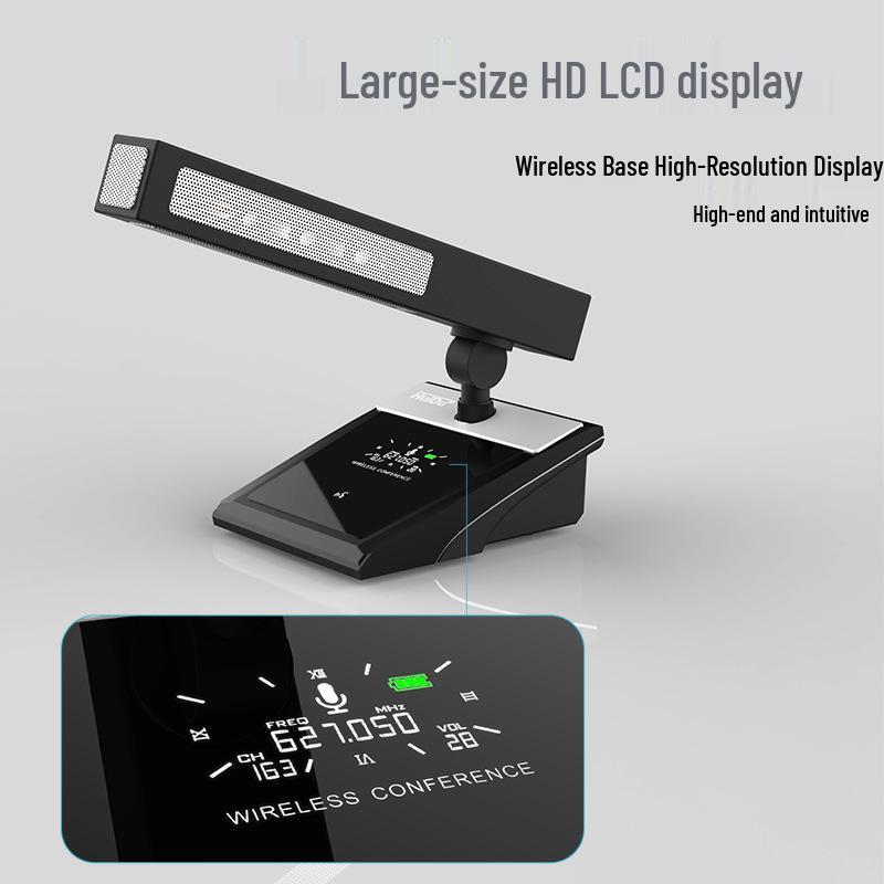 HuiDu HD-9318 Профессиональная беспроводная FM-система конференц-микрофонов