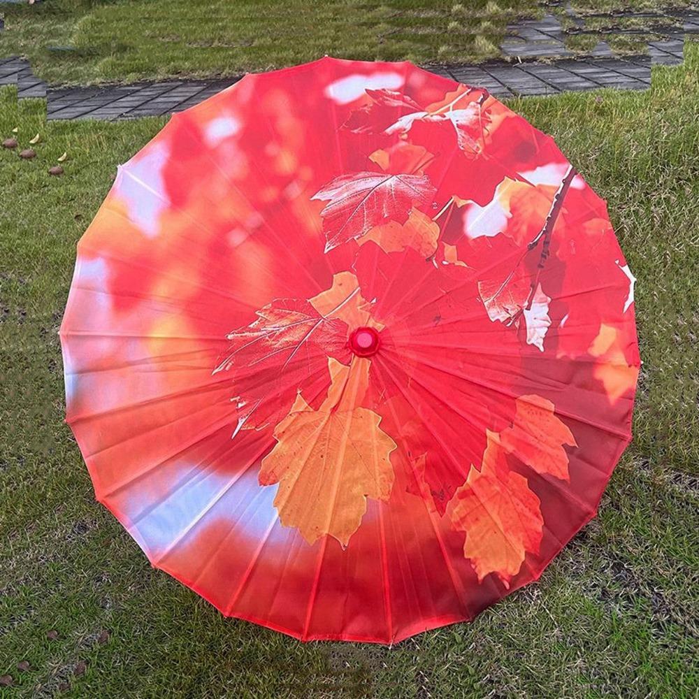 10 Colors Oiled Paper Umbrella Chinese Antique Style Dance Performance Umbrella Dance Performance