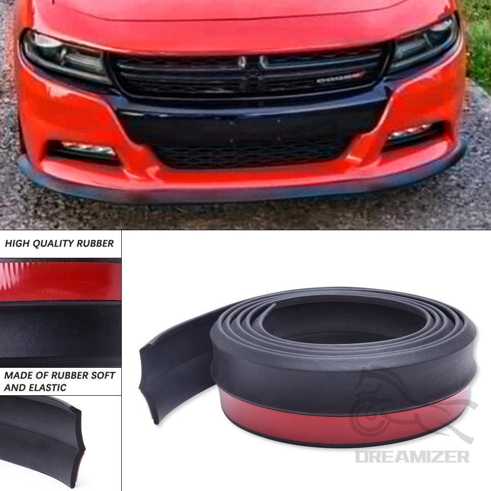 2,5 м автомобильный универсальный передний бампер защита для губ сепаратор кузовной комплект спойлер бампер автомобильный дверной бампер углеродное волокно резиновая отделка