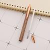 Шариковая ручка Press Rhinestone Rose Gold, роскошные милые свадебные металлические канцелярские принадлежности для школы и офиса, 4 шт.