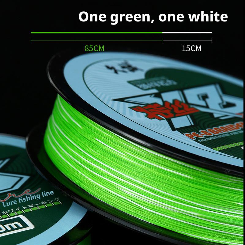 Special 8-Strand PE High Strength Floating Braided Lure Line Japanese Standard Long-Distance Casting Fishing Line Lake River Use