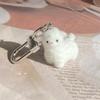 Flocking Elk Capybara Phone Strap Fluffy 3D Alpaca Doll Phone Chain Keychain Lanyard Bag Key Pendant Couple Gifts
