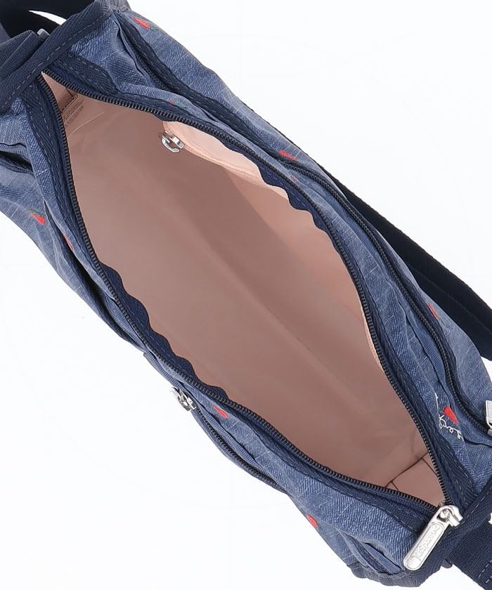 Официальная сумка через плечо DELUXE SHOULDER Denim Strawberry [LeSportsac] SATCHEL/7519 Женская