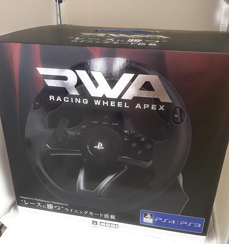 Лицензированный гоночный руль Apex для [продукта SONY] PlayStation®4/PlayStation®3/PC [совместим с PS4]