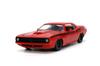 Big Time Muscle 1973 Plymouth Barracuda Car Toys для детей и взрослых 124 литой красный/черный,