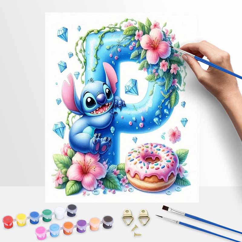 Disney Oil Painting Painting Art Stitch Diamond Donut Hobby Cultivating Gifts Home Decoration