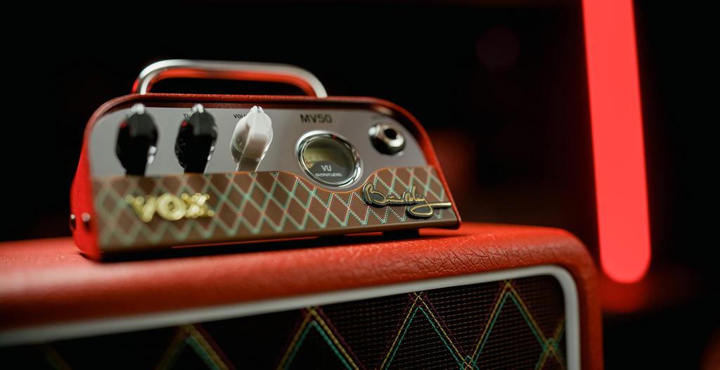 VOX Nutube-equipped Ultra-compact Guitar Head Amplifier MV50 Brian May Signature Amplifier MV50-BM