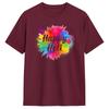 Happy Holi T Shirt WoUnisex s Color India Hindu TShirts For Unisexs Tee Shirt Short Sleeve Y2K Basic Top Tees