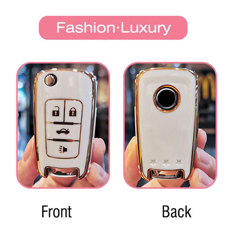 Новые ТПУ чехлы для автомобильных ключей для Buick Для Chevrolet Cruze Aveo Trax Sail Malibu Opel Astra Corsa Meriva Zafira Vauxhall Antara J