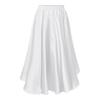 Kids Girls Stylish Dance Clothing Elastic Waistband Large Swing Loose Half-length Skirt