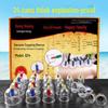 Kanghuang 24-Piece Vacuum Cupping Set - Explosion-Proof & Thickened for Home Use