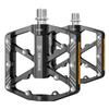 GEWAGE Bike Pedals Aluminum Alloy Bicycle Pedals w Reflectors Mountain Bike Pedals Non-Slip Cycle Pedals Platform mtb accessory