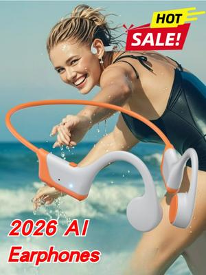 AI Comfort Fit Наушники с открытым ухом Беспроводная технология костной проводимости 20 часов воспроизведения Водонепроницаемая спортивная гарнитура со встроенным микрофоном