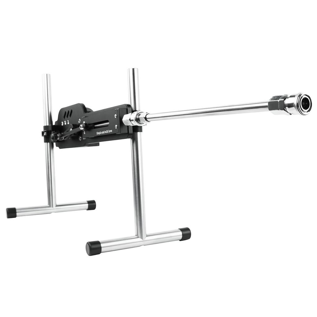 ANNGEOK Секс-машина Поршневая машина Стандартная секс-машина 33 см Удлинитель из нержавеющей стали Секс-машина Удлинитель Увеличенное расстояние Секс-машина Удлинитель