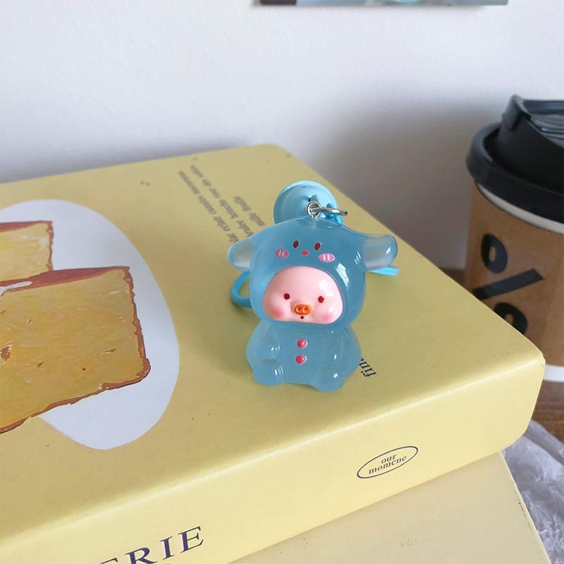 Мультяшные креативные животные-талисманы для женщин и девочек, милый кулон в виде свиньи, брелок для ключей, украшения для рюкзака, аксессуары, подарки