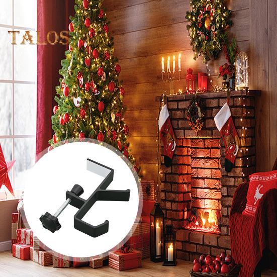 1/2/4/6 шт. держатели для рождественских чулок, устойчивые к ржавчине и царапинам, регулируемые вешалки для гирлянд, держатели для чулок для камина