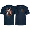 Футболка для скейтборда Powell Peralta Сакура Йосодзуми Темно-синяя