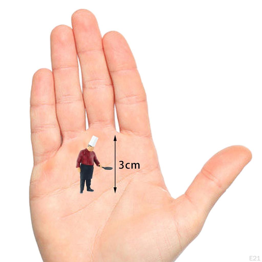 Фигурки Строительная сцена 1:Раскрашенные фигурки в масштабе 64