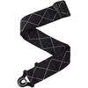 D'Addario Daddario Ремень для гитары Autolock Strap 50BAL02 Черный Алмаз Мягкий [Оригинал для внутреннего рынка]