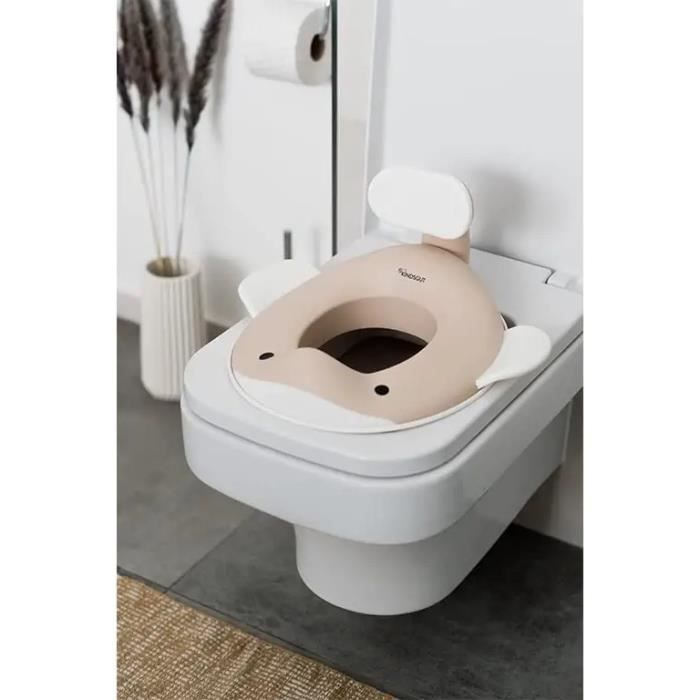 Réducteur de toilette pour enfants| Réducteur de lunettes WC en forme de Baleine| Siège Toilettes Stable et Confortable