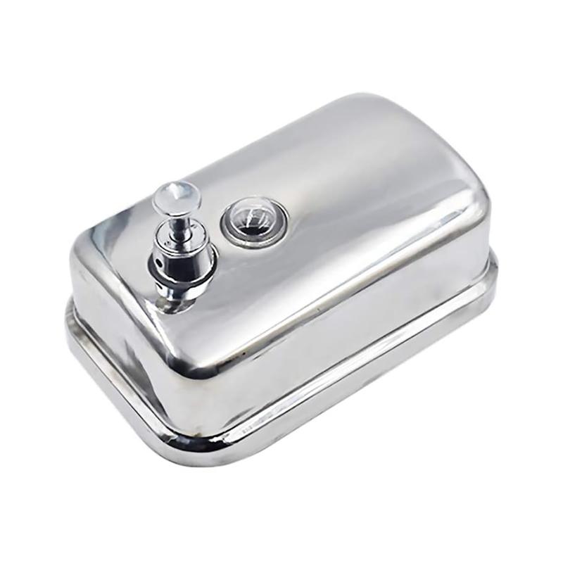 500ml stainless steel wall soap dispenser hand soap dispenser Sovap Push soap dispenser kitchen bathroom cleaning tools Home Hotels | portable soap pa