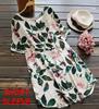 Goodlooking Women Uk Long Sleeve Floral Printed Tunic Tops T Shirt Mini Dress