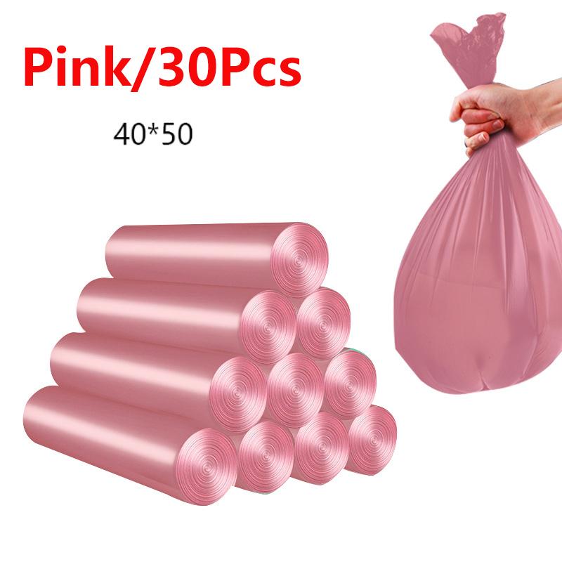 Утолщенный универсальный домашний жилой закрывающийся мешок для мусора на шнурке, автоматический кухонный дизайн