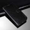 Для Nokia 1.4 idewei Crazy Horse Texture горизонтальный кожаный чехол-книжка с держателем и отделениями для карточек и кошельком